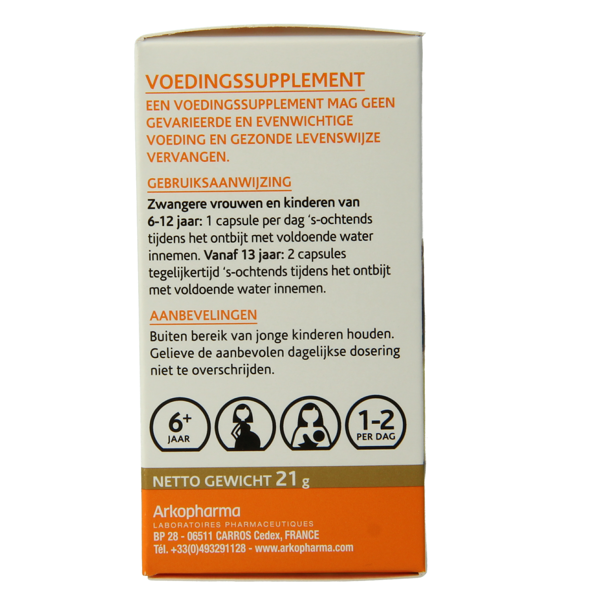 Arkocaps Gember 45.00 Capsules