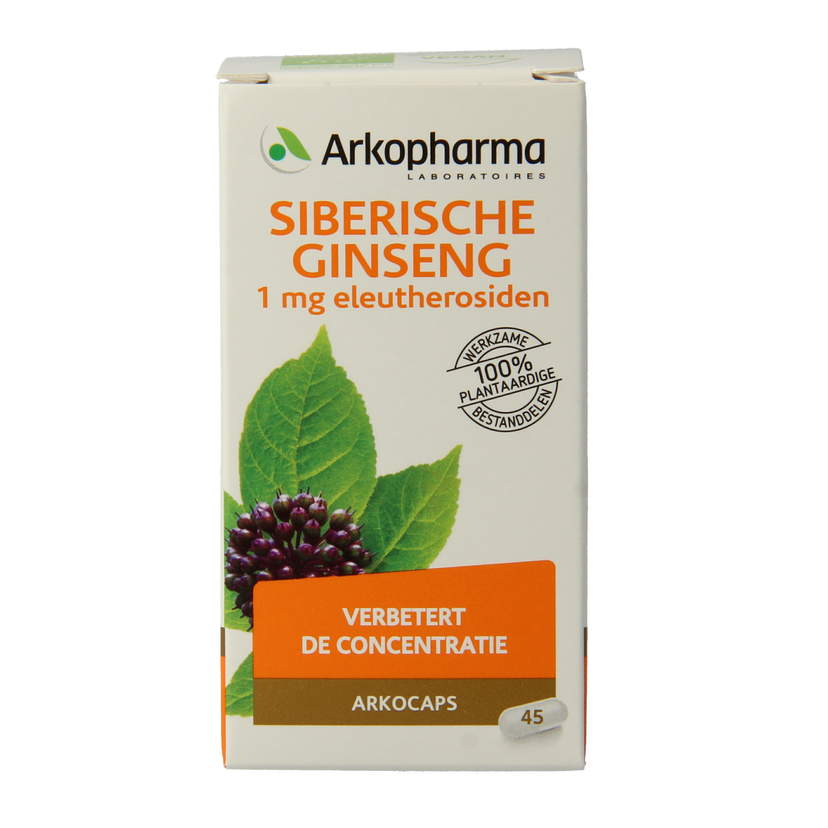 Arkocaps Russische ginseng bio 45.00 Capsules