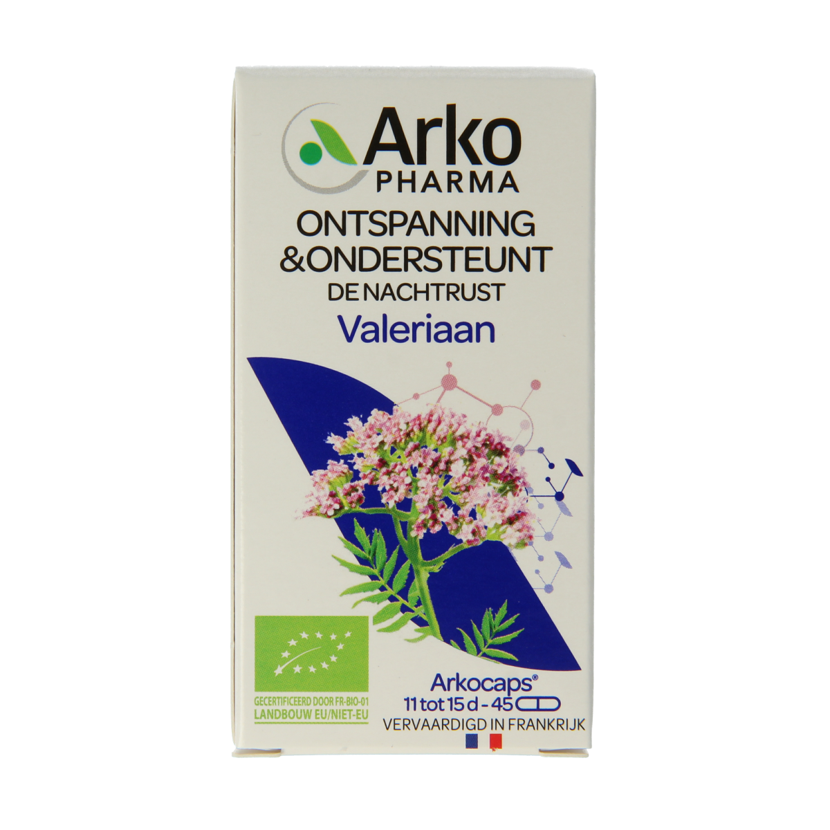 Arkocaps Valeriaan bio 45.00 Capsules