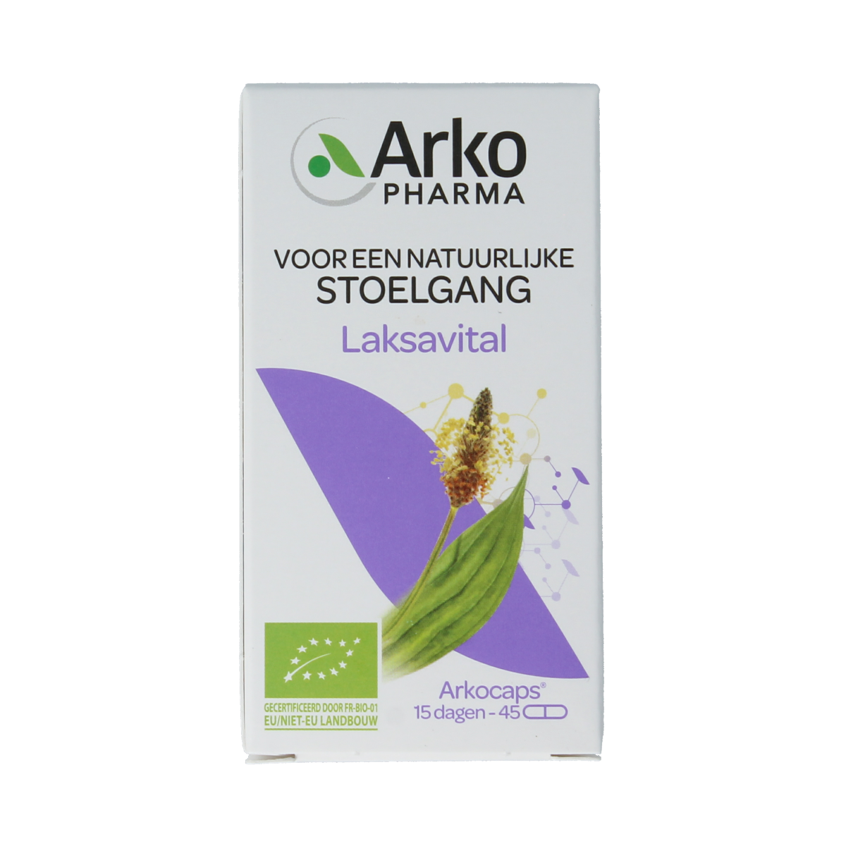 Arkocaps Laksavital bio 45.00 Capsules