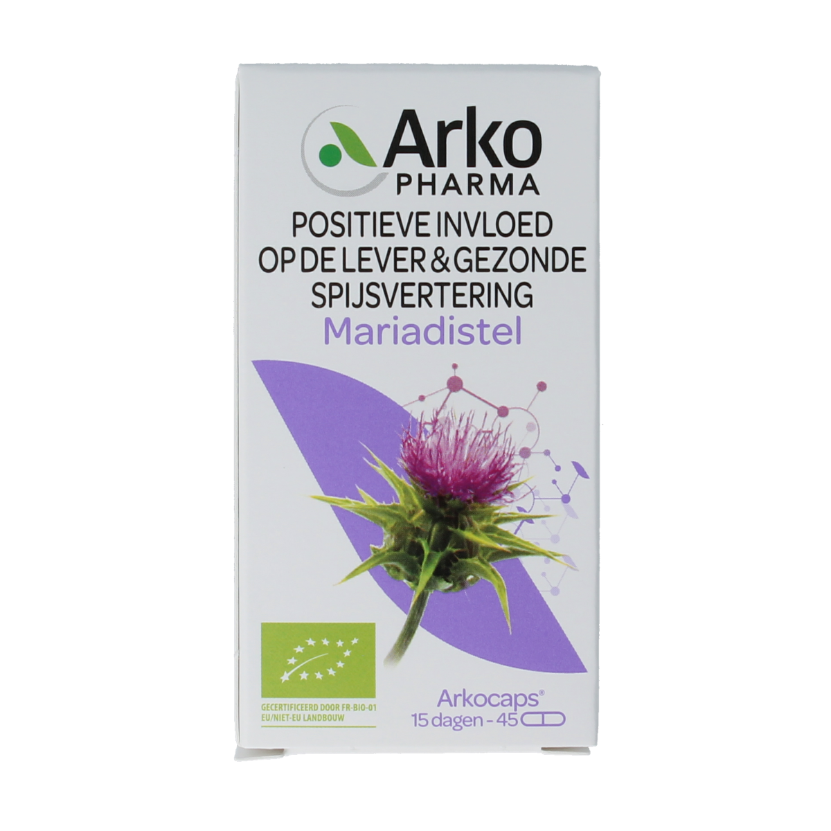 Arkocaps Mariadistel bio 45.00 Capsules