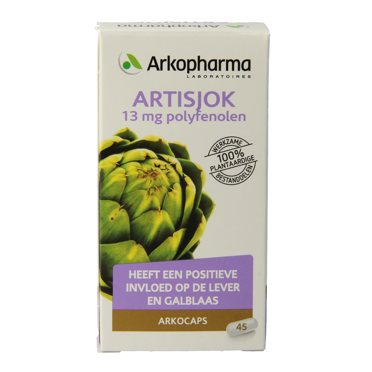 Arkocaps Artisjok bio 45.00 Capsules