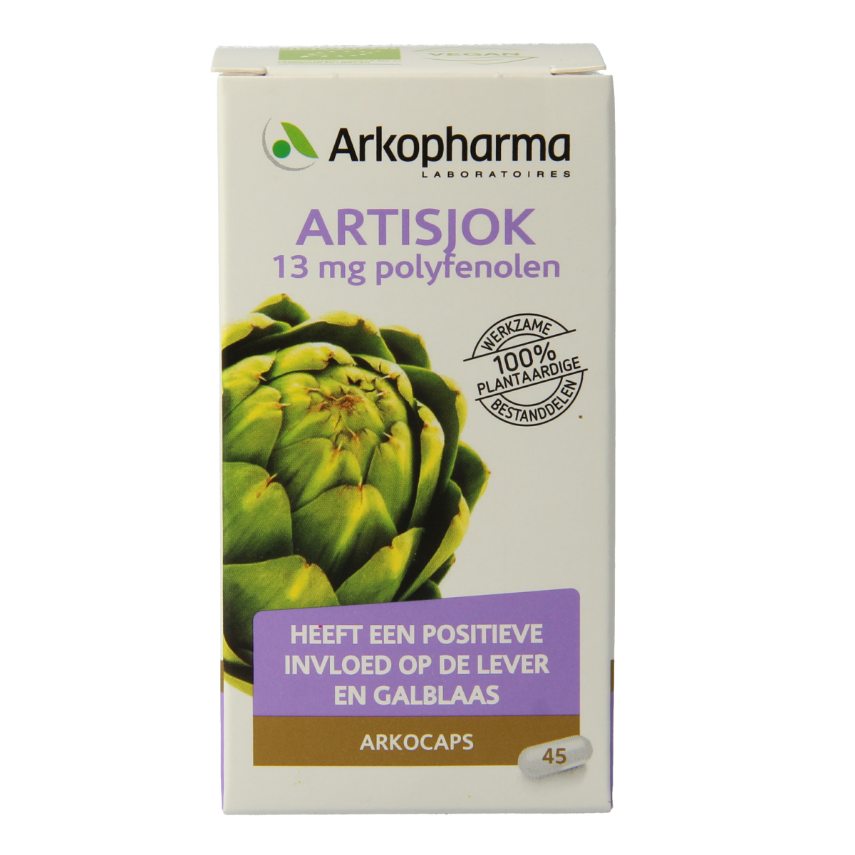 Arkocaps Artisjok bio 45.00 Capsules