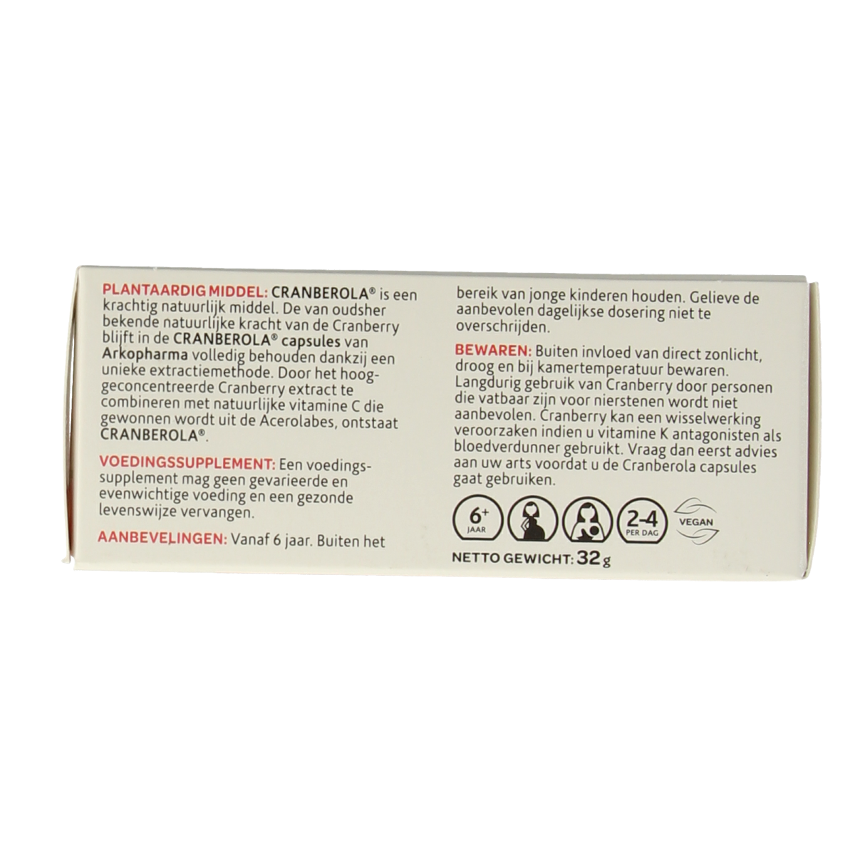 Cranberola Cranberry capsules 60.00 Capsules