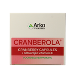 Cranberola Cranberry capsules 180.00 Vegetarische capsules
