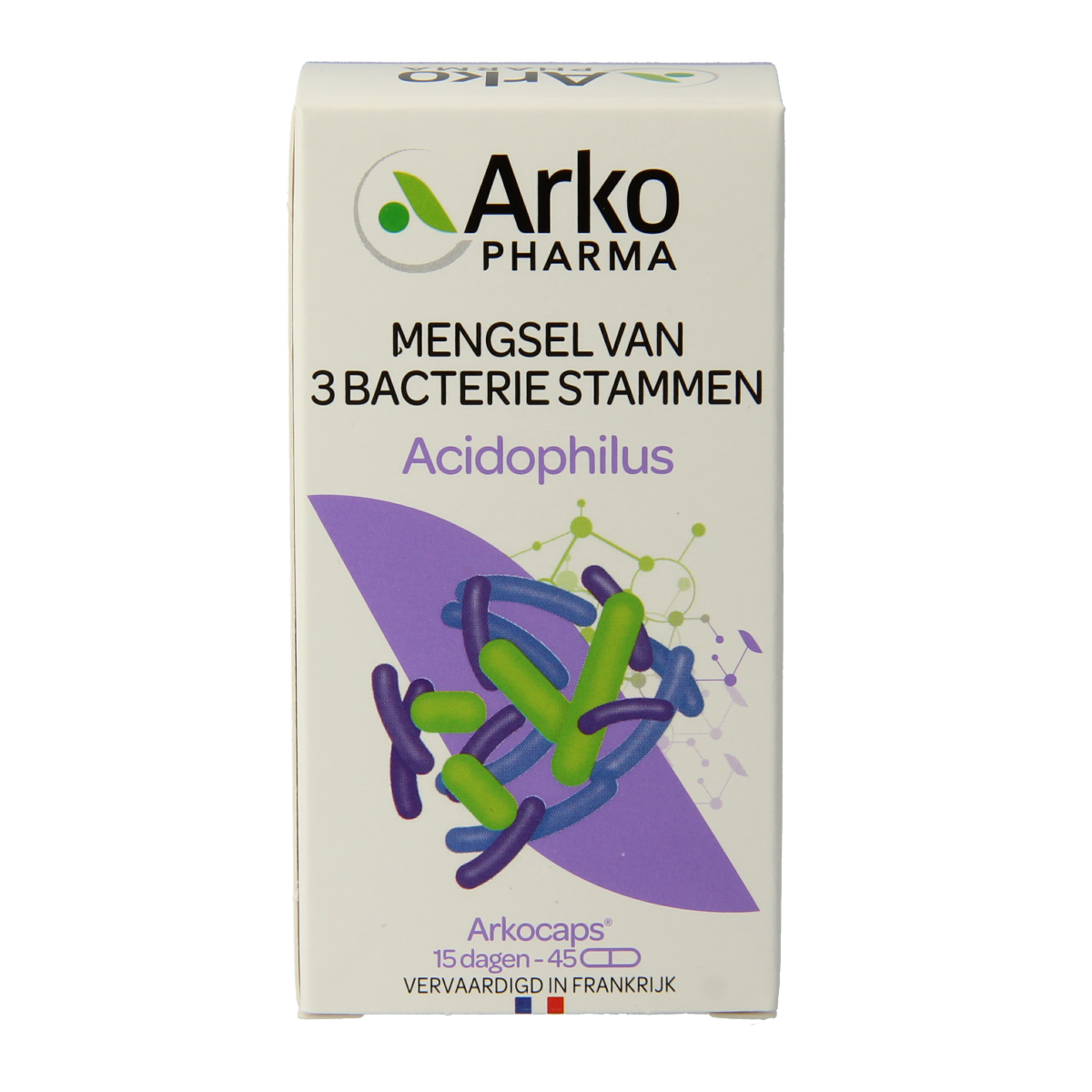 Arkocaps Acidophilus complex 45.00 Capsules