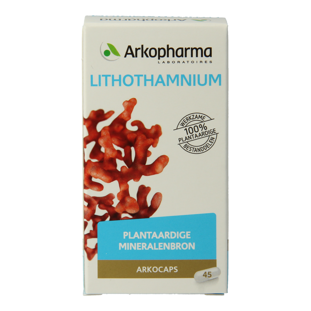 Arkocaps Lithothamnium 45.00 Capsules