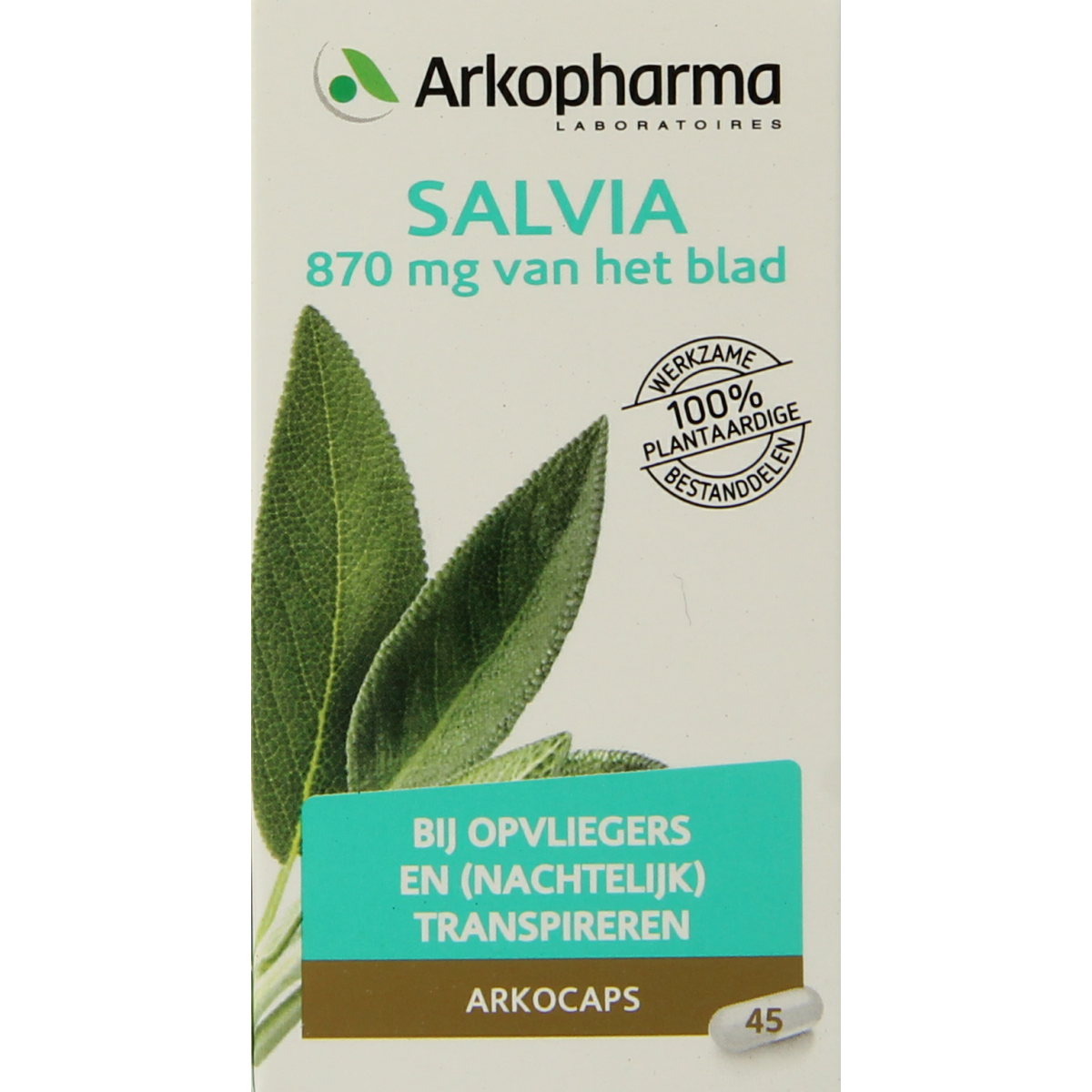 Arkocaps Salvia bio 45.00 Capsules