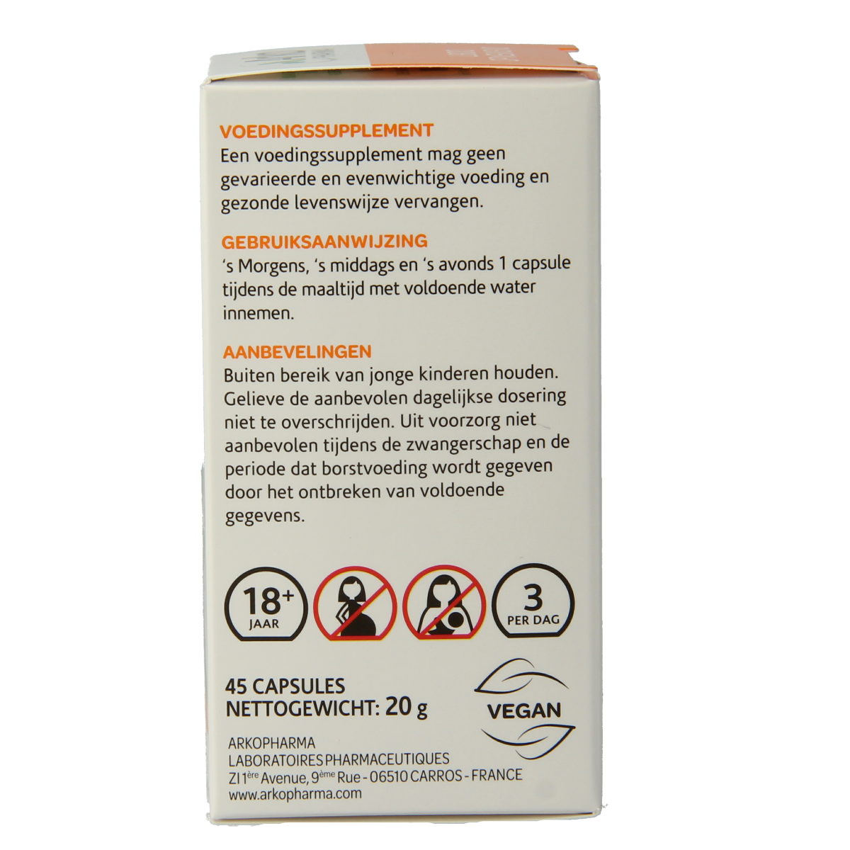 Arkocaps Damiana 45.00 Capsules