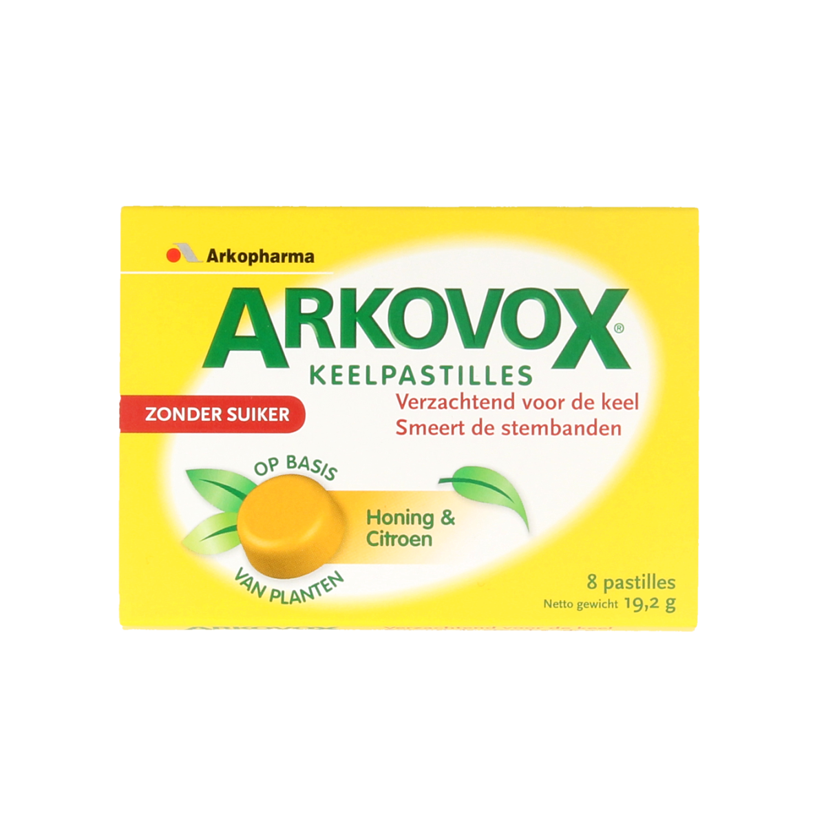 Arkovox Honing citroen keelpastilles 8.00 Pastilles