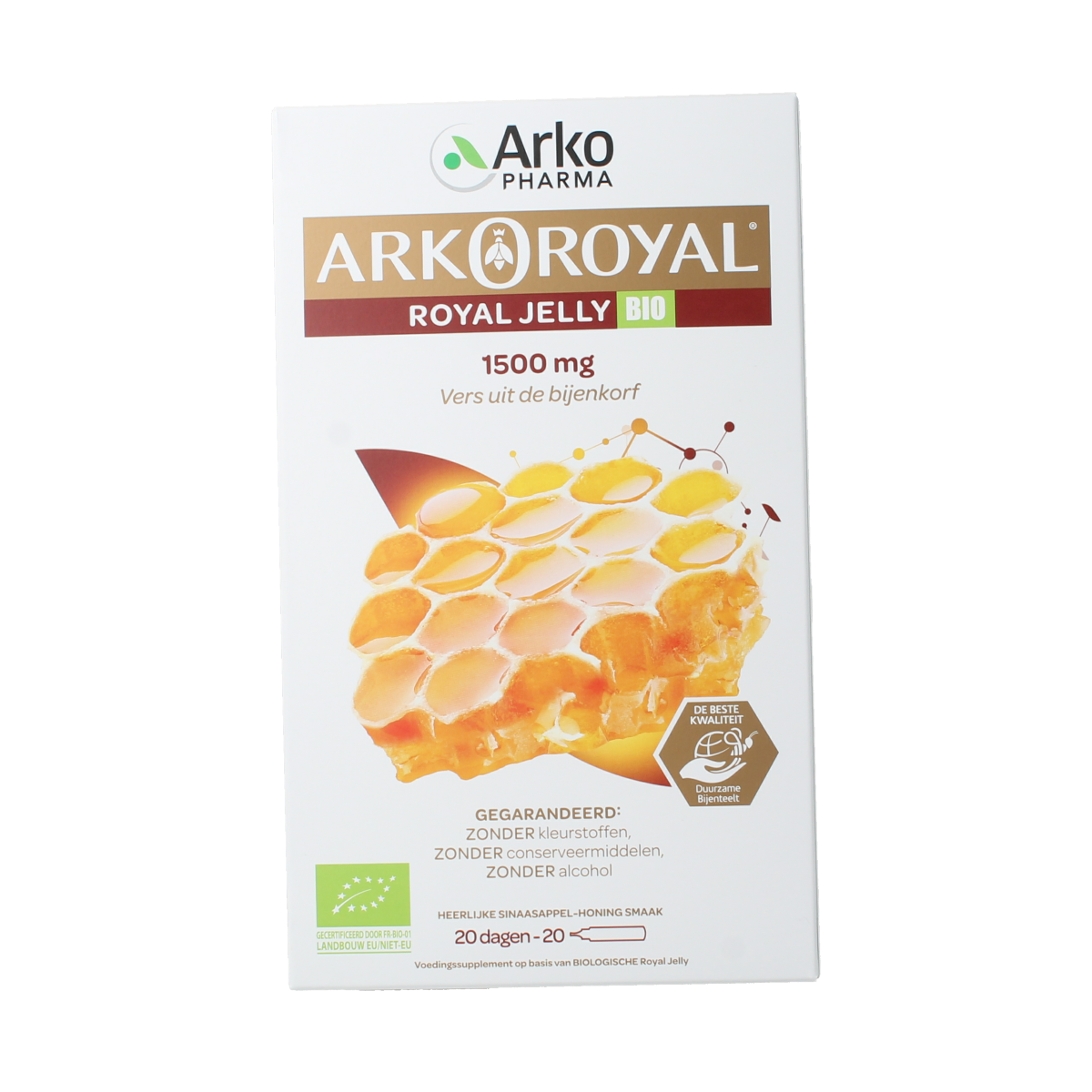 Arko Royal Royal jelly 1500mg bio 20.00 Ampullen
