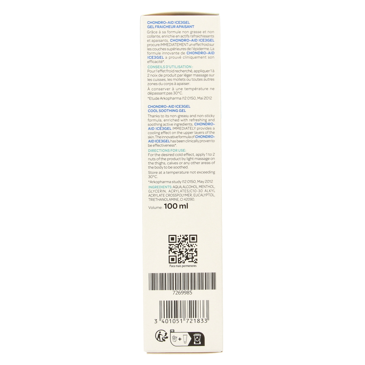 Arkopharma Ice 3 gel arkoflex gel 100.00 Milliliter