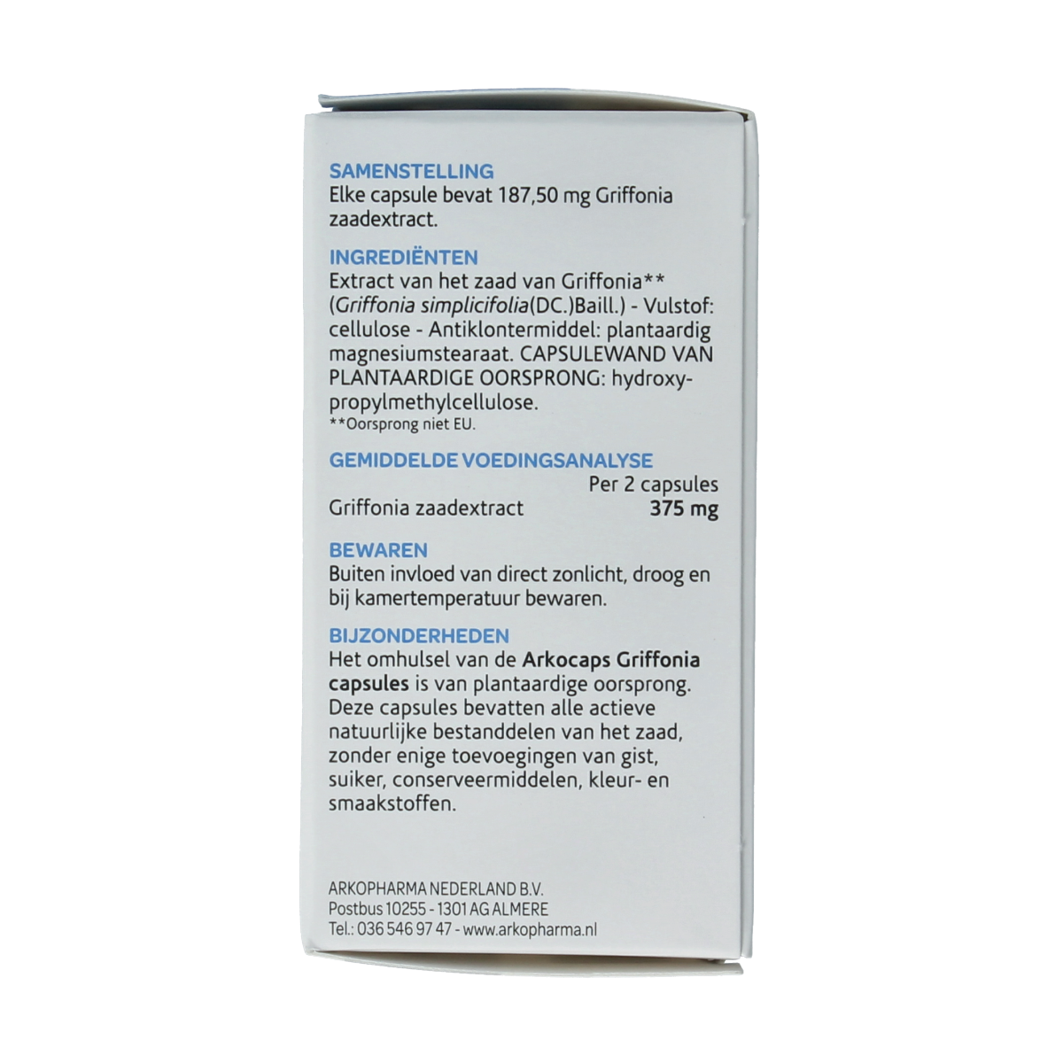 Arkocaps Griffonia 40.00 Capsules