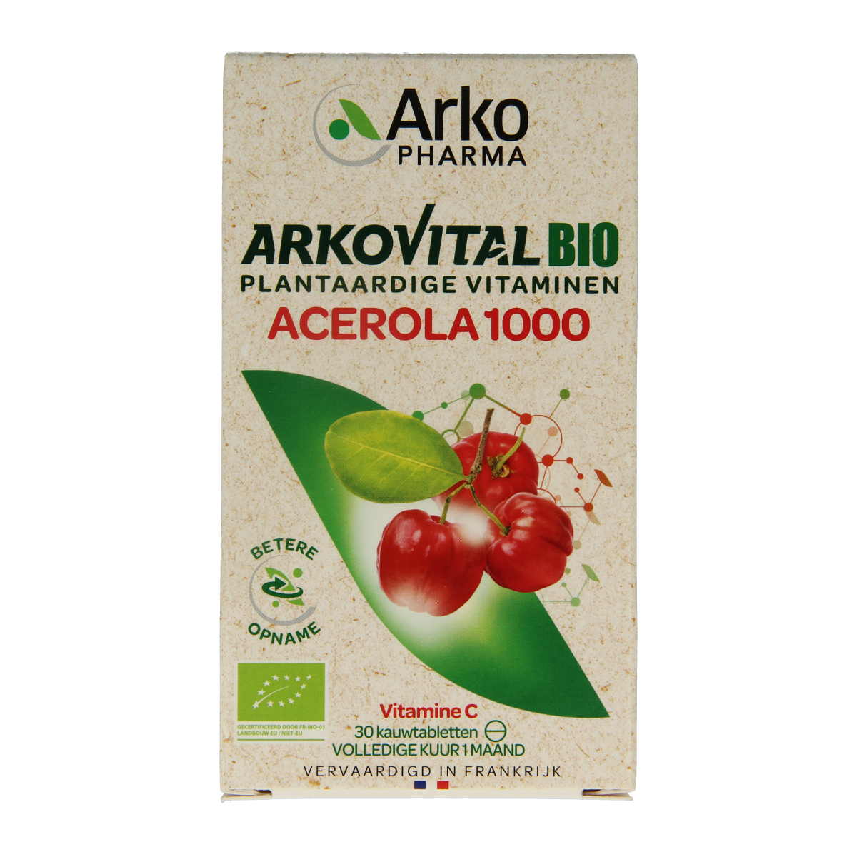 Arkovital Acerola 1000 bio 30.00 Kauwtabletten