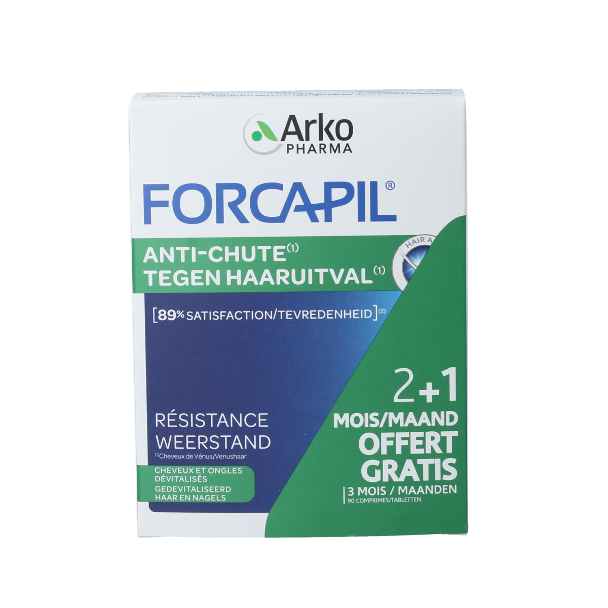 Forcapil Tegen haaruitval prom 90.00 Tabletten
