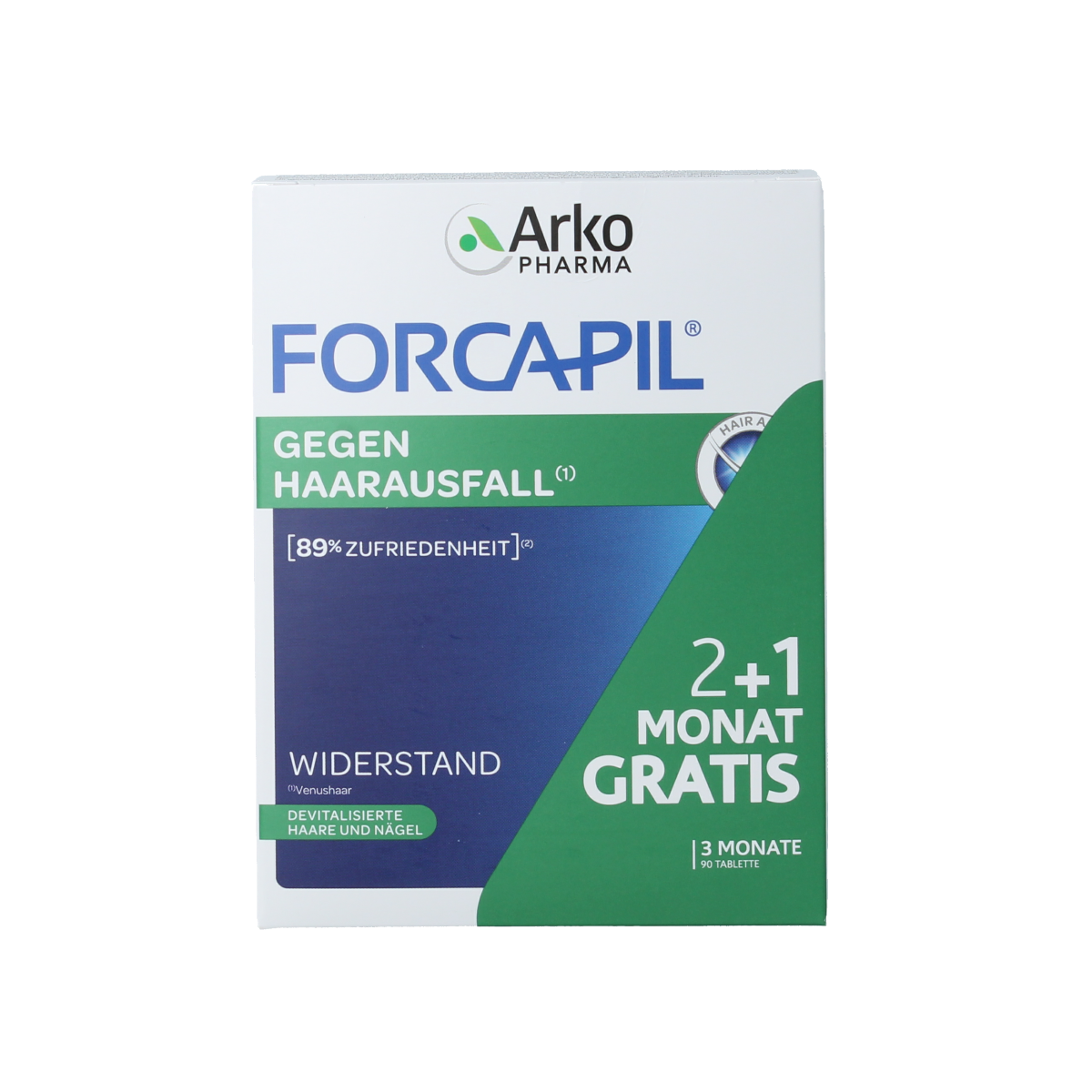 Forcapil Tegen haaruitval prom 90.00 Tabletten