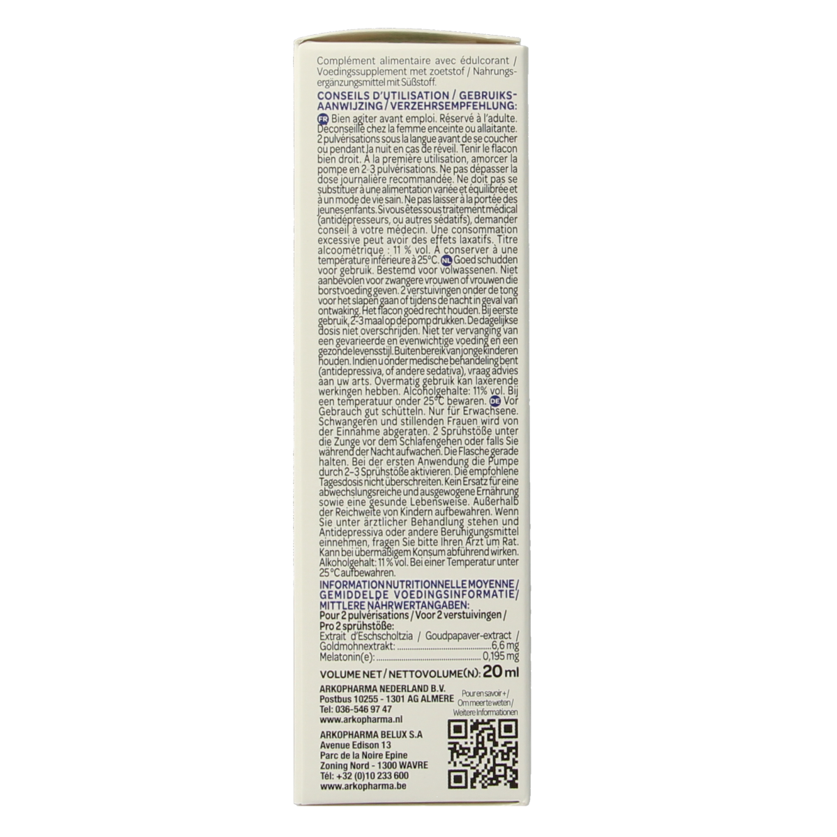 Arkorelax Slaap flash 20.00 Milliliter