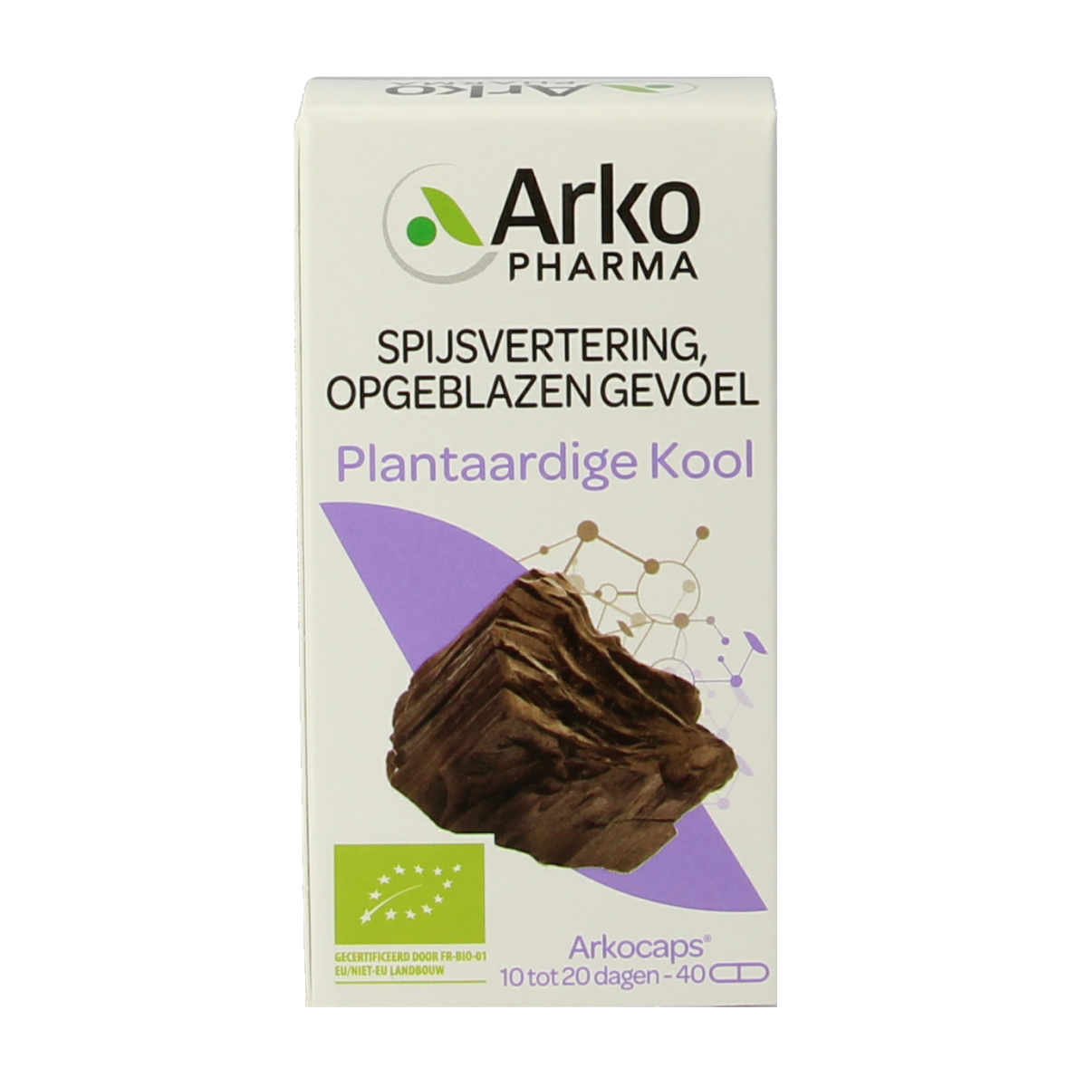 Arkocaps Plantaardige kool bio 40.00 Capsules