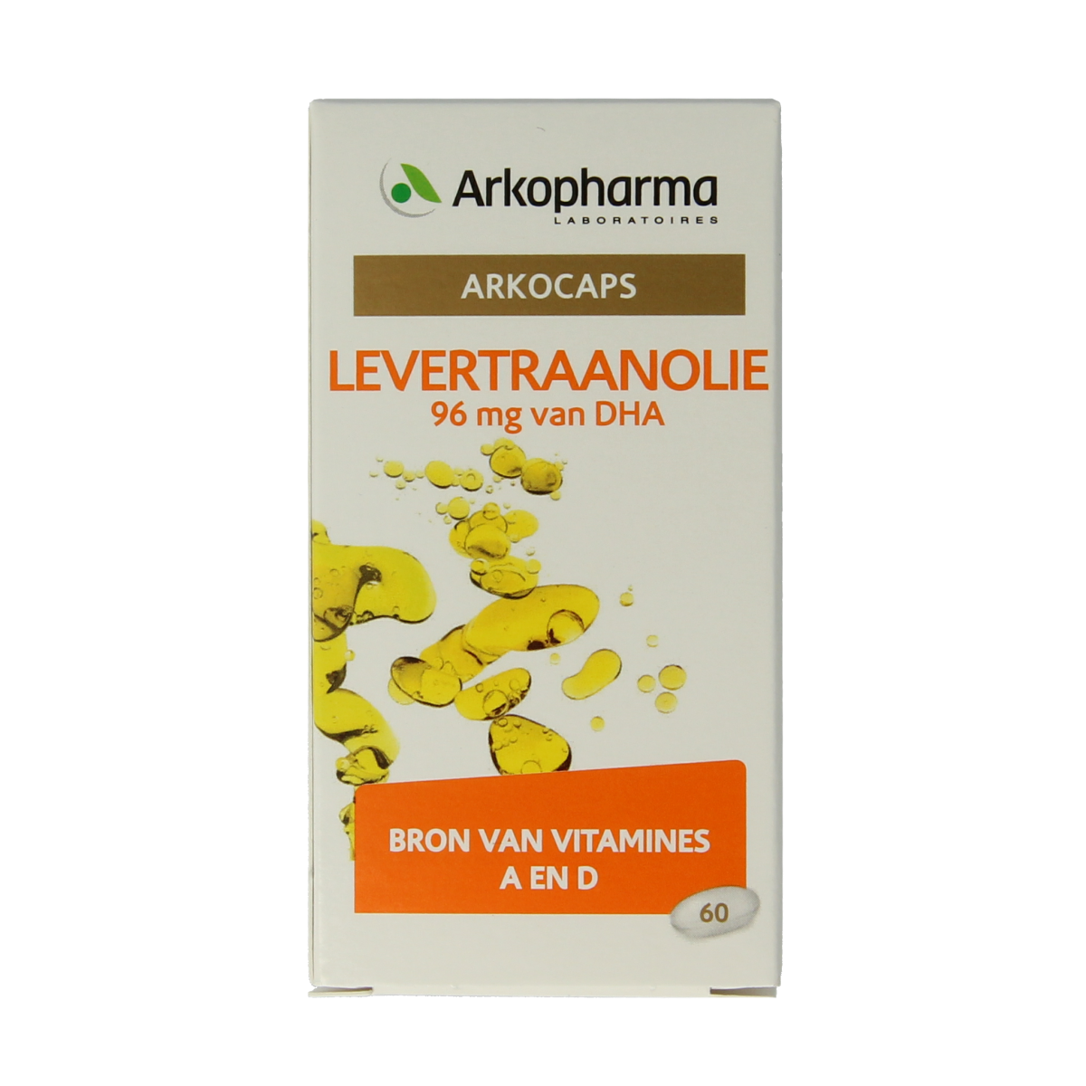 Arkocaps Levertraanolie 60.00 Capsules