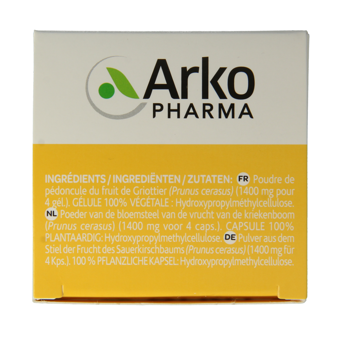 Arkocaps Kersensteel 150.00 Capsules