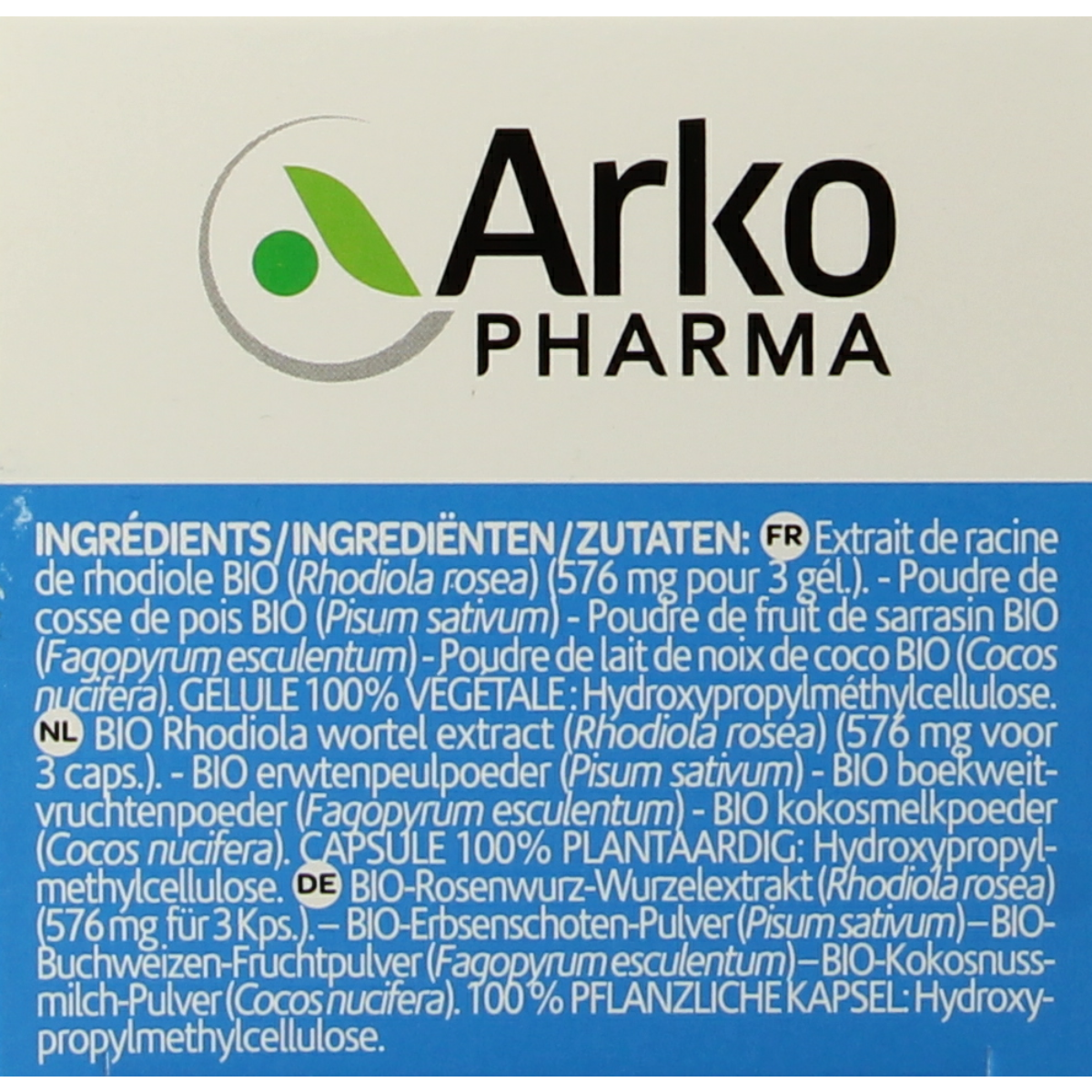 Arkocaps Rhodiola bio 150.00 Capsules