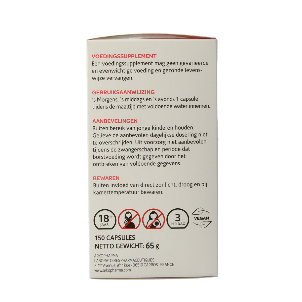 Arkocaps Maretak 150.00 Capsules