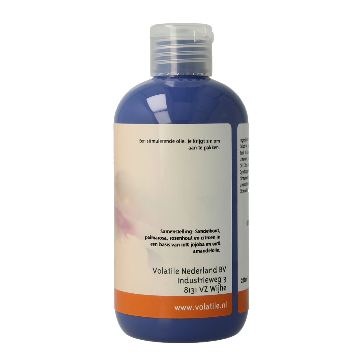 Volatile Massageolie vitaliteit rozenhout 250.00 Milliliter