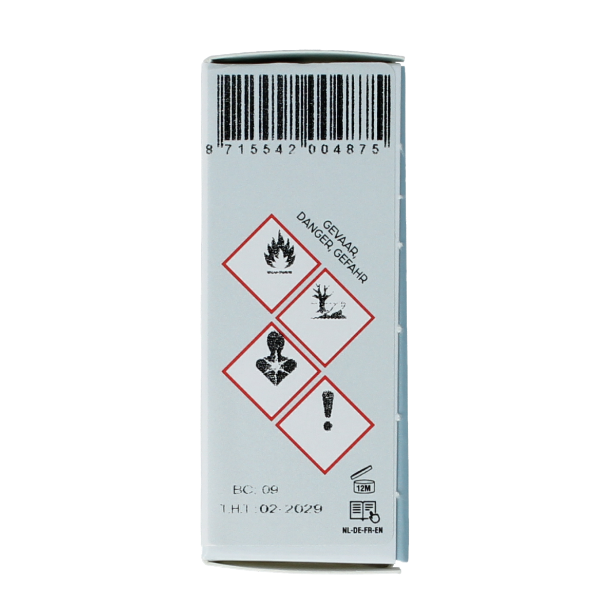 Volatile Chakra olie 5 keel puur 5.00 Milliliter