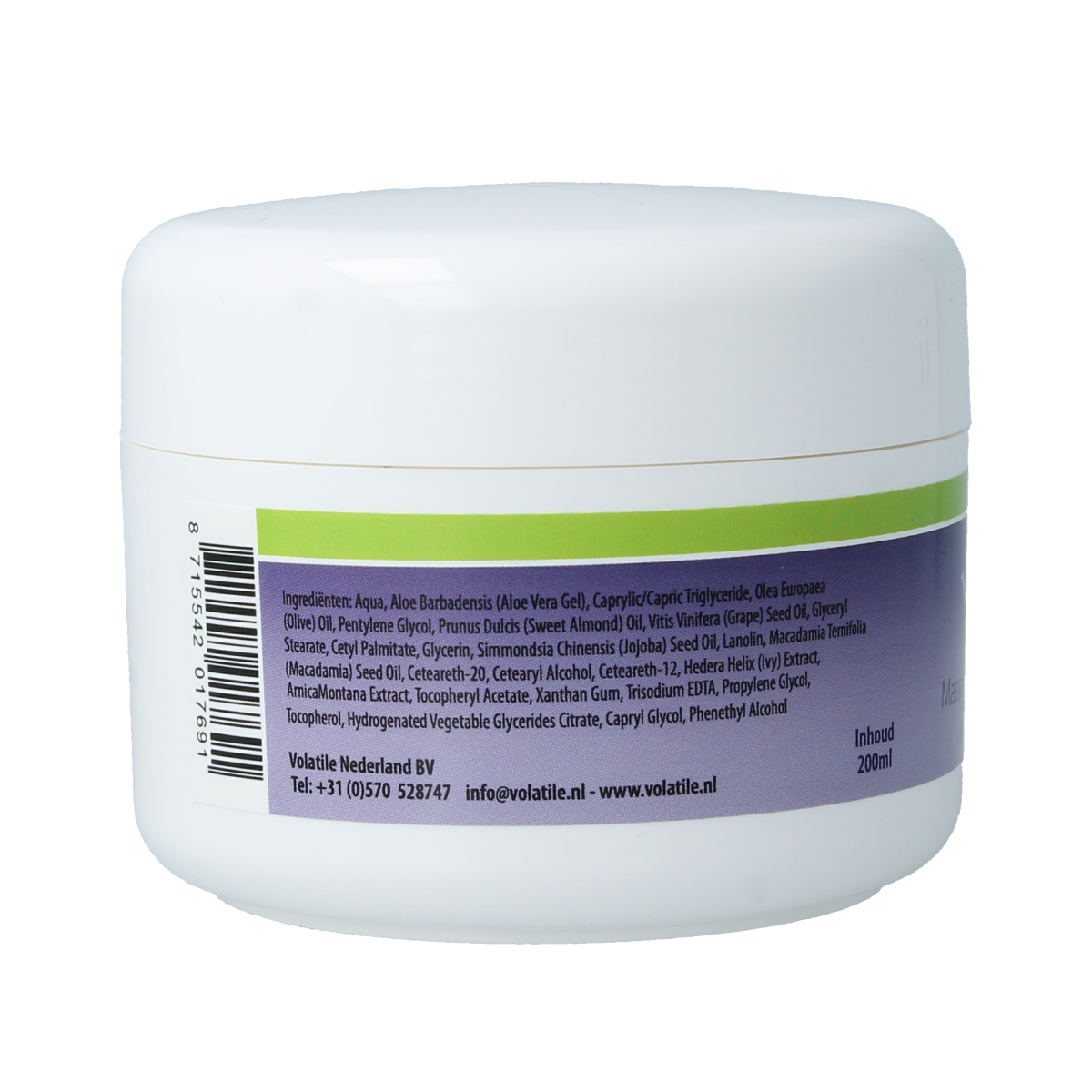 Volatile Massagecreme neutraal 200.00 Milliliter
