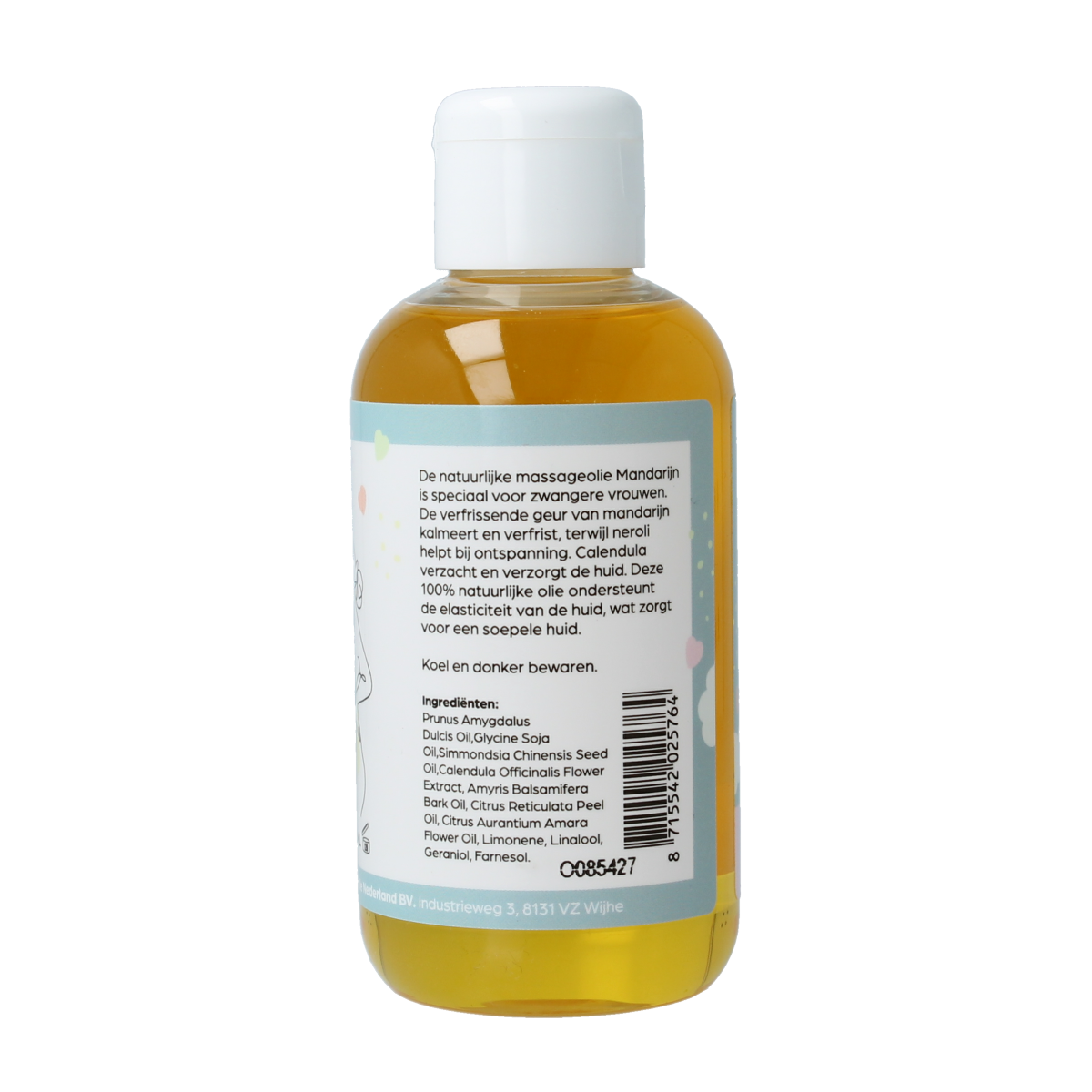 Volatile Massageolie zwangerschap mandarijn 150.00 Milliliter