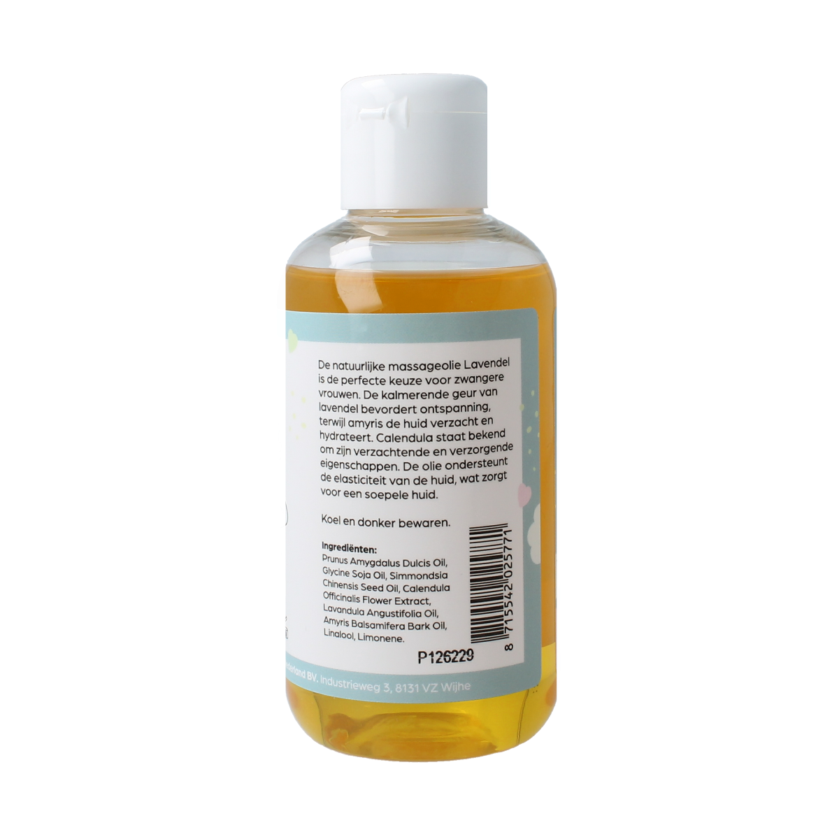 Volatile Massageolie zwangerschap lavendel 150.00 Milliliter