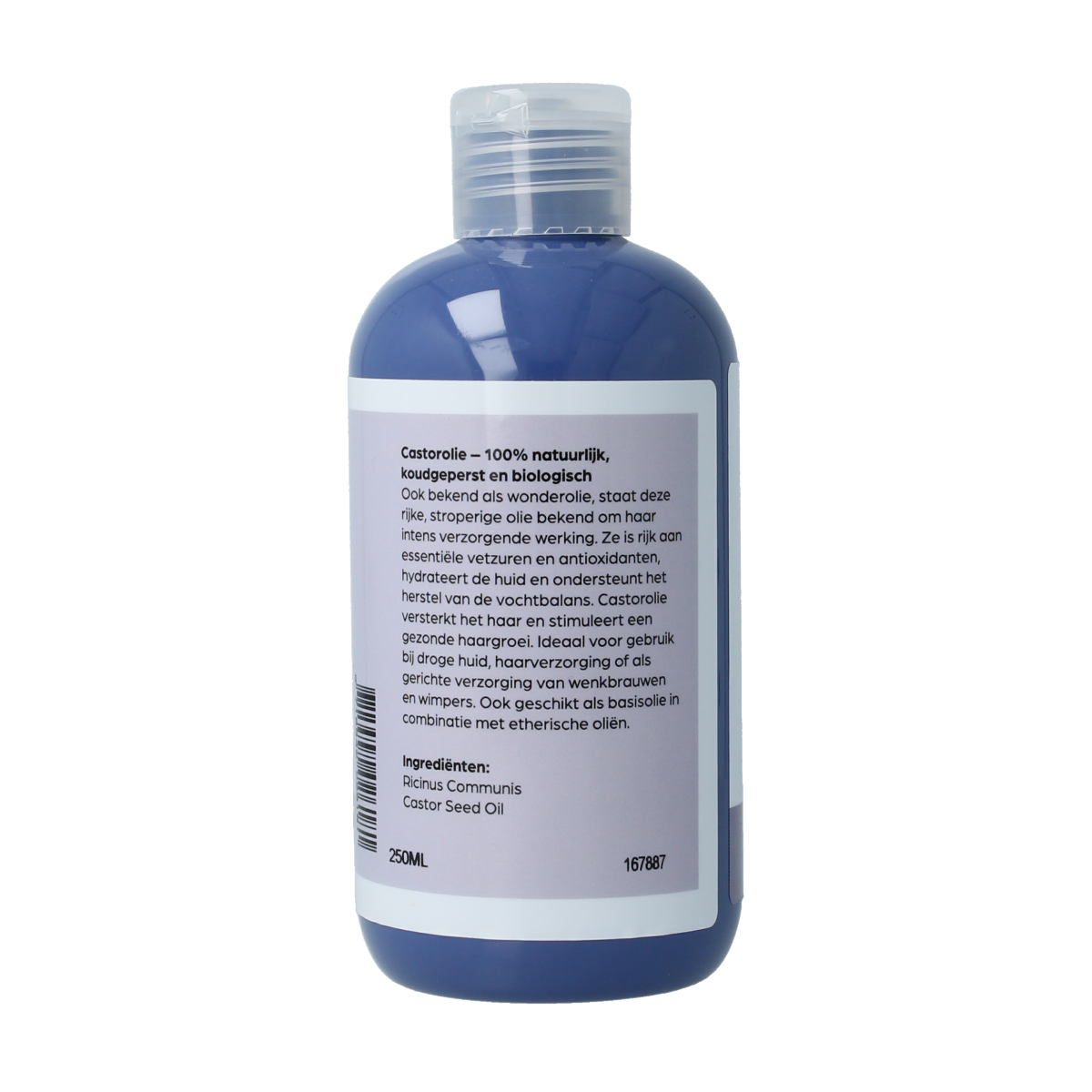 Volatile Castor olie koudgeperst bio 250.00 Milliliter