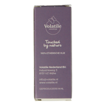 Volatile Terpentijn bio 5.00 Milliliter