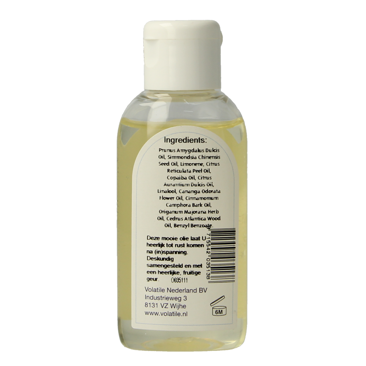 Volatile Massageolie zorglijn sterrenstof 50.00 Milliliter
