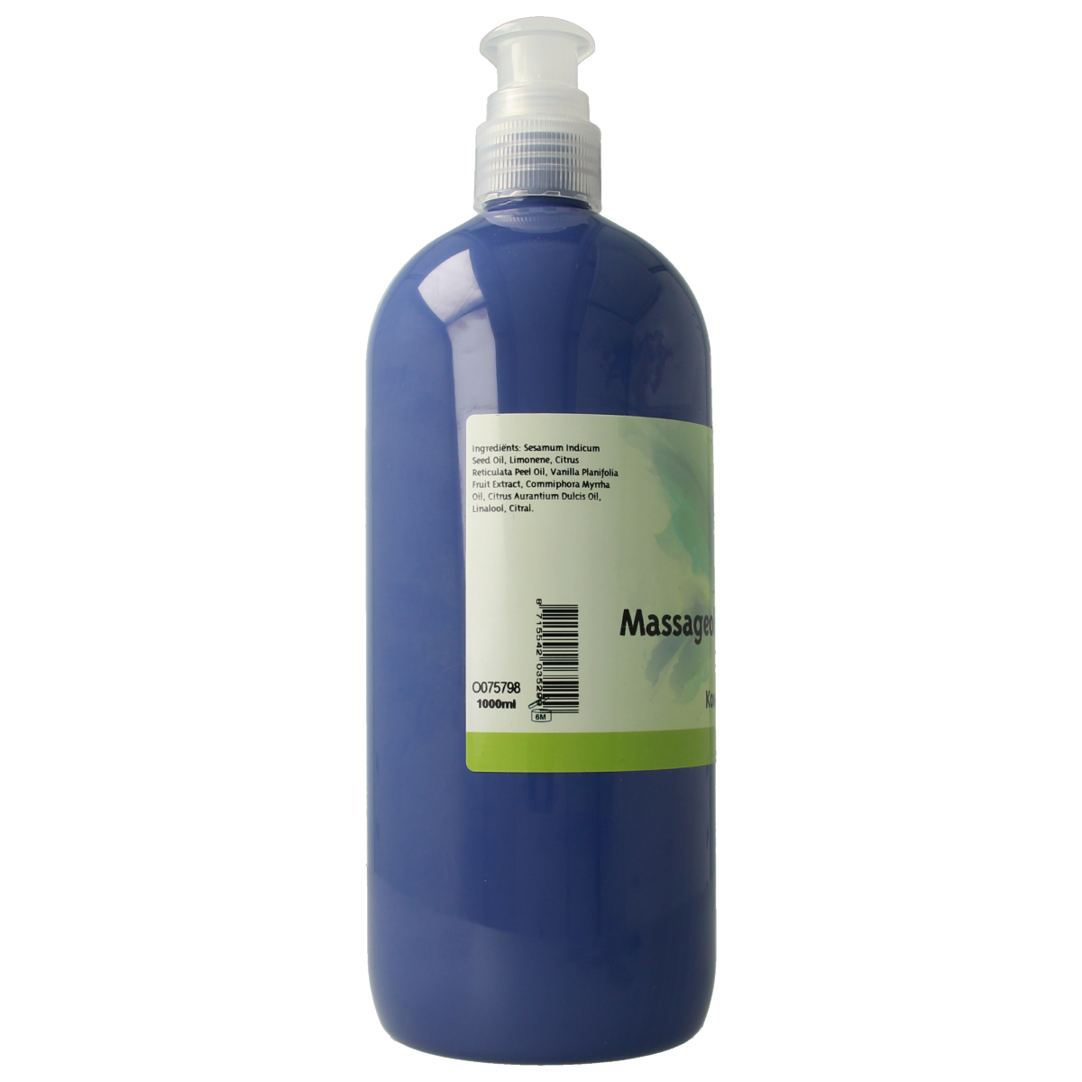 Volatile Massageolie sesam zonnewarmte 1000.00 Milliliter