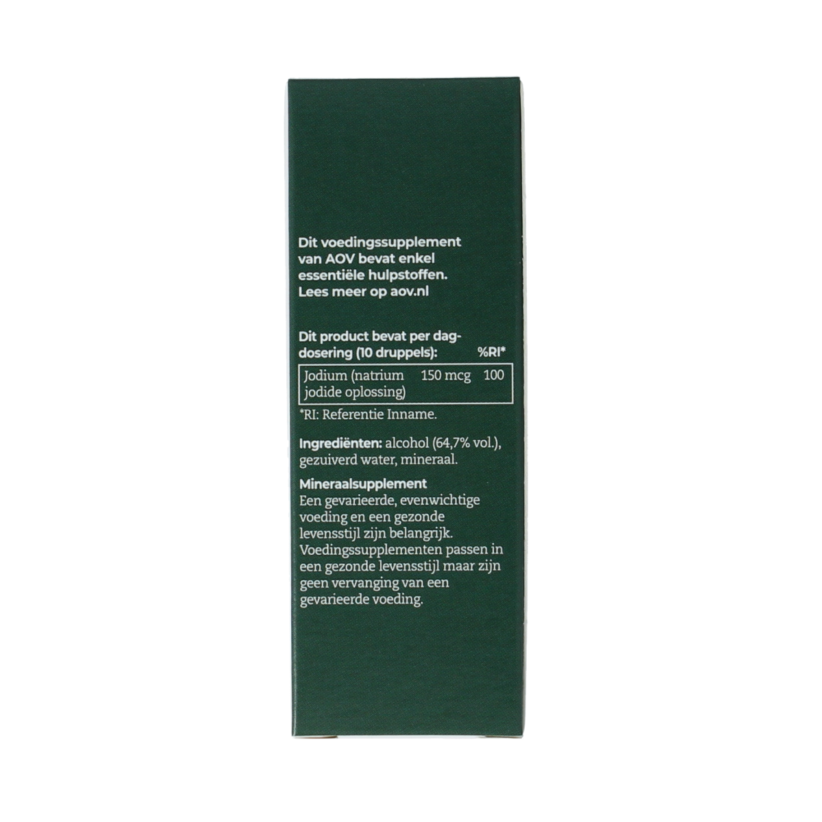 AOV 580 Jodium nascent 150mcg 15.00 Milliliter