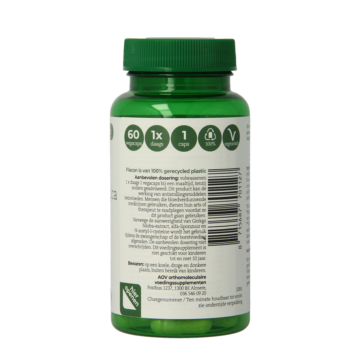 AOV 112 Multi probiotica 50+ 60.00 Vegetarische capsules