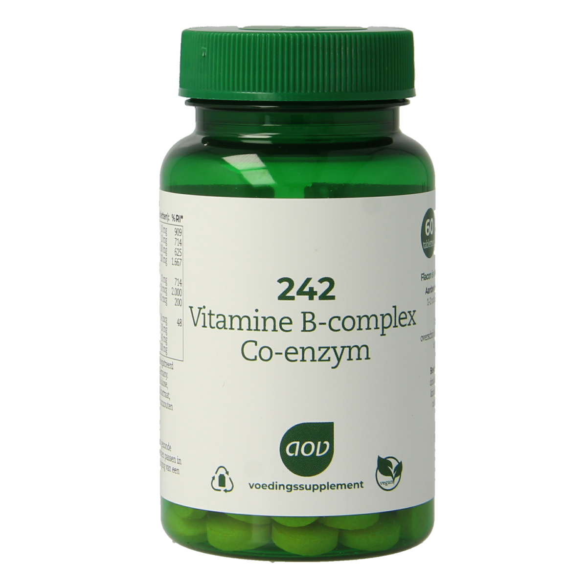 AOV 242 Vitamine B complex co-enzym 60.00 Tabletten