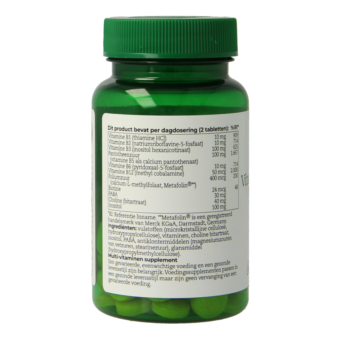 AOV 242 Vitamine B complex co-enzym 60.00 Tabletten