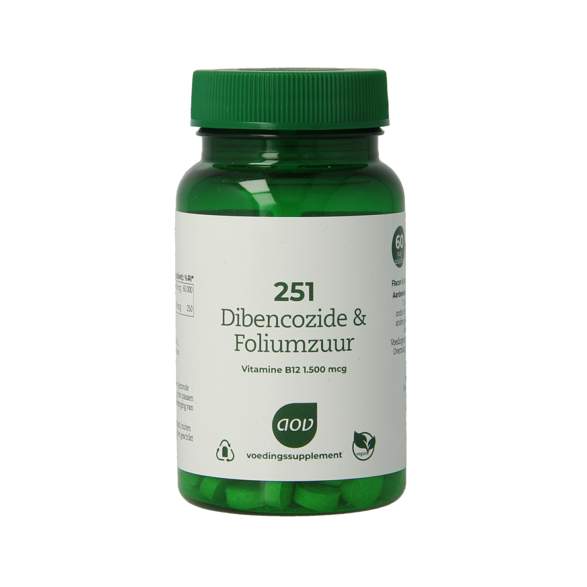 AOV 251 Dibencozide & foliumzuur 60.00 Zuigtabletten