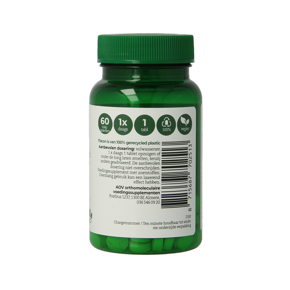 AOV 251 Dibencozide & foliumzuur 60.00 Zuigtabletten
