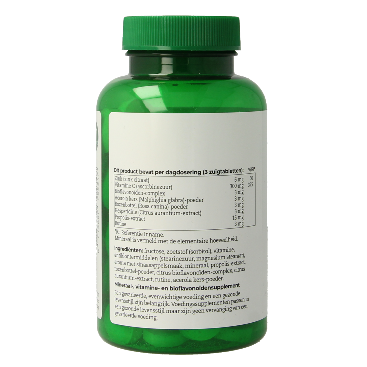 AOV 534 Zink extra 90.00 Zuigtabletten
