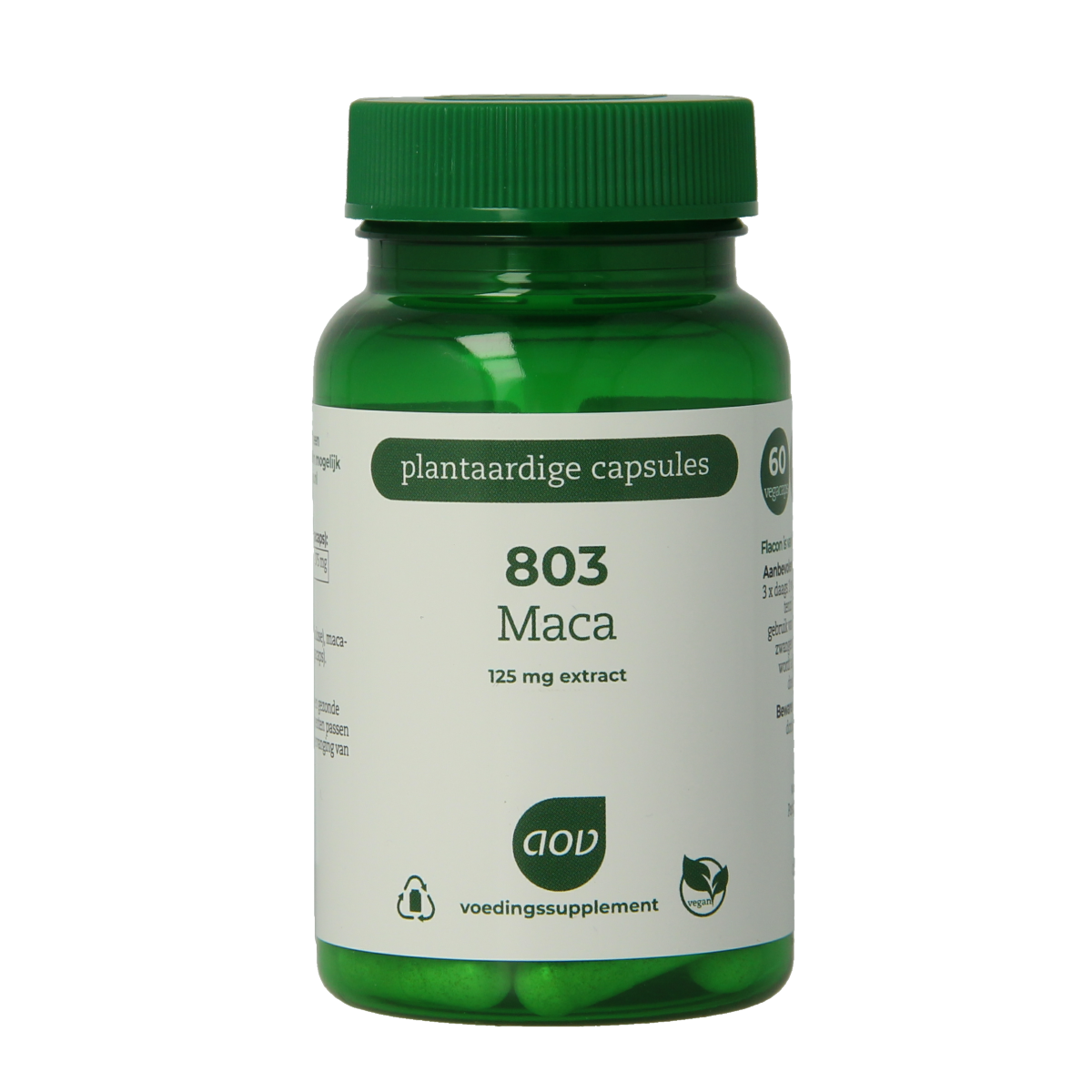 AOV 803 Maca 60.00 Vegetarische capsules