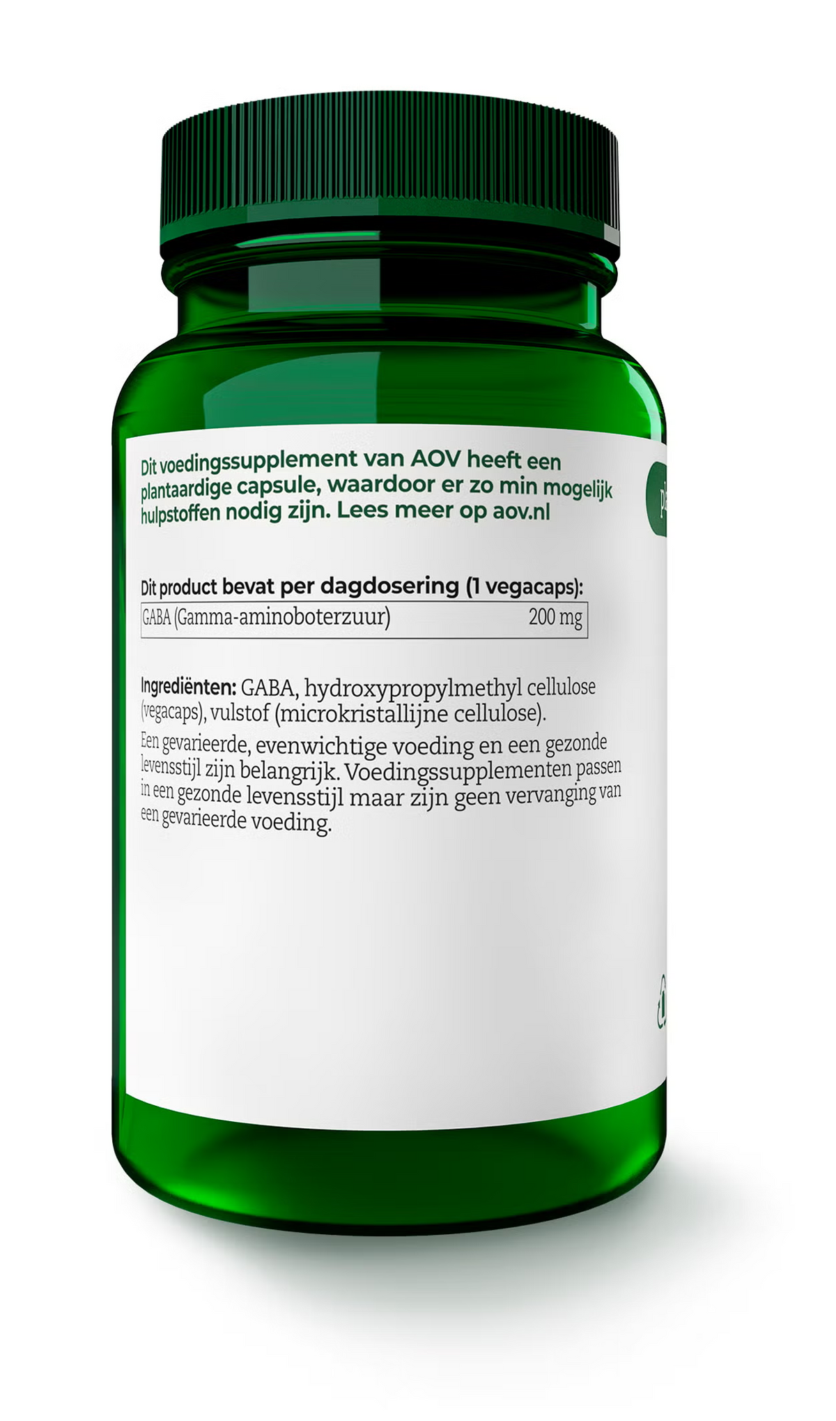 AOV 1142 Gaba 200mg 60.00 Vegetarische capsules