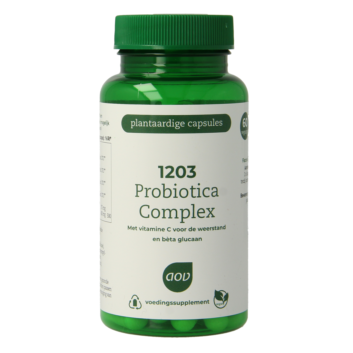AOV 1203 Probiotica complex 60.00 Vegetarische capsules