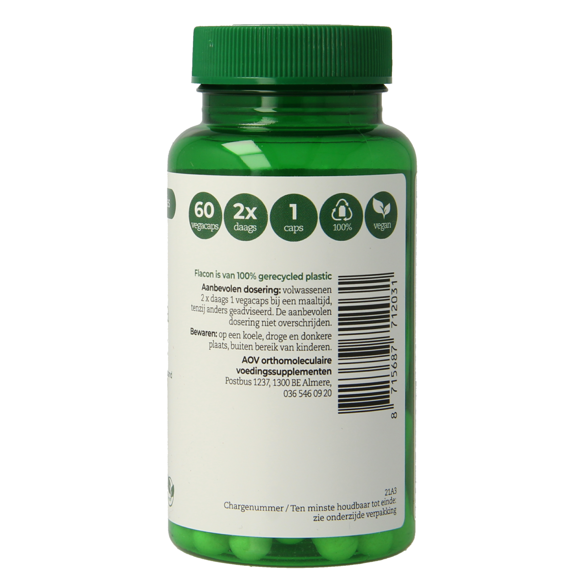 AOV 1203 Probiotica complex 60.00 Vegetarische capsules