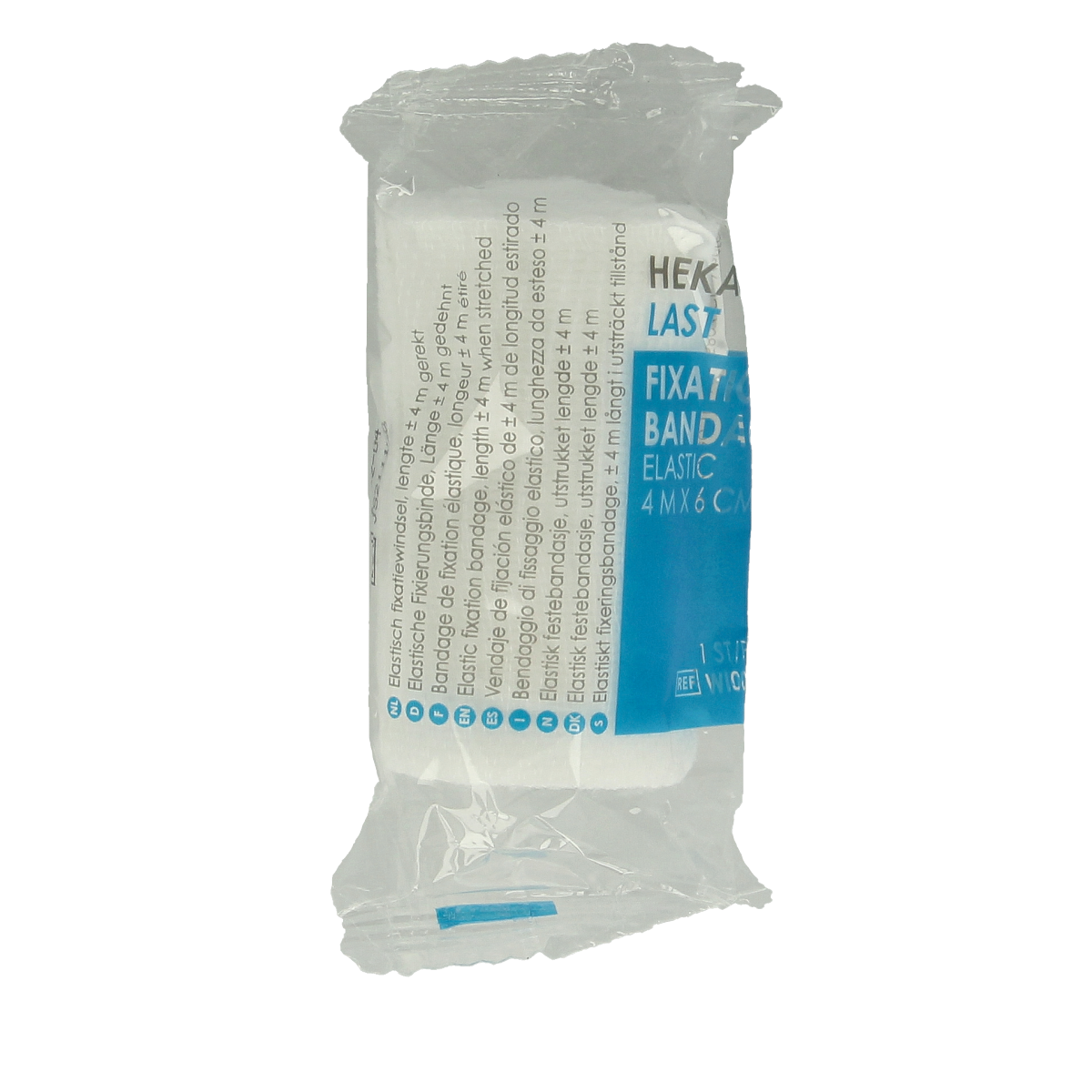 Hekalast Elastisch windsel 4m x 6cm 1.00 Stuks