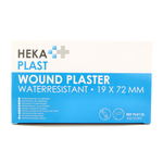 Hekaplast Pleister water resistent 19 x 72 100 Stuks