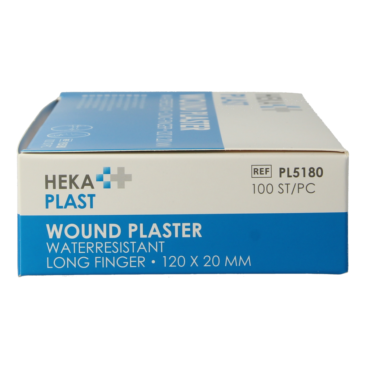 Hekaplast Vingerpleister water resistent 120 x 20 100.00 Stuks
