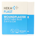 Hekaplast Dispenser 5m x 6cm detectable 1.00 Stuks